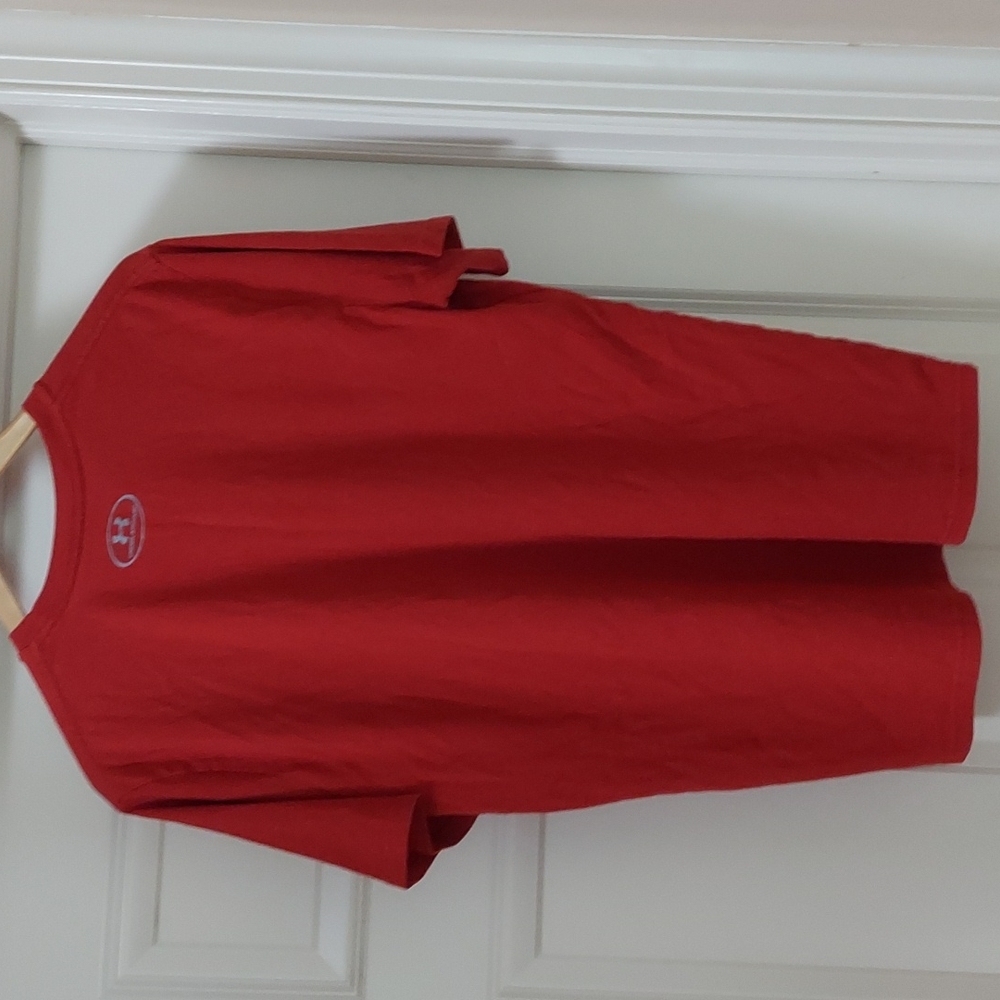 Under Armour L men's red Wisconsin Badgers T. - Picture 2 of 4